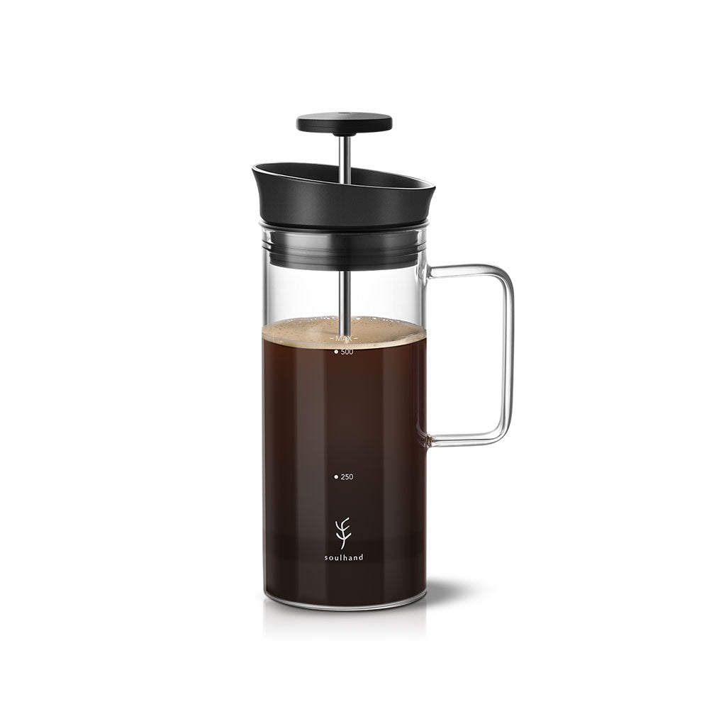 Easy Go French Press Coffee Maker 16oz – SOUL&SOUL