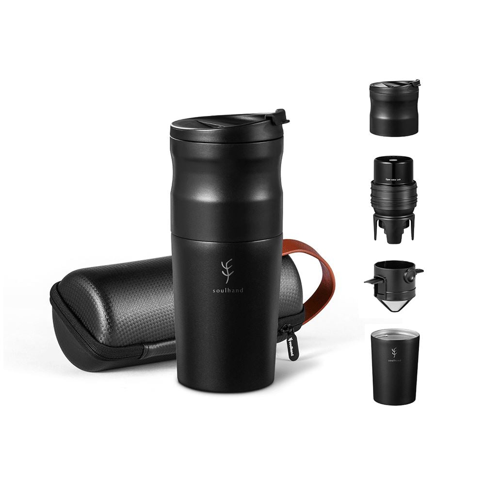 Soulhand All-In-One Portable Coffee Grinder Set, Manual Coffee Grinder –  soulhand