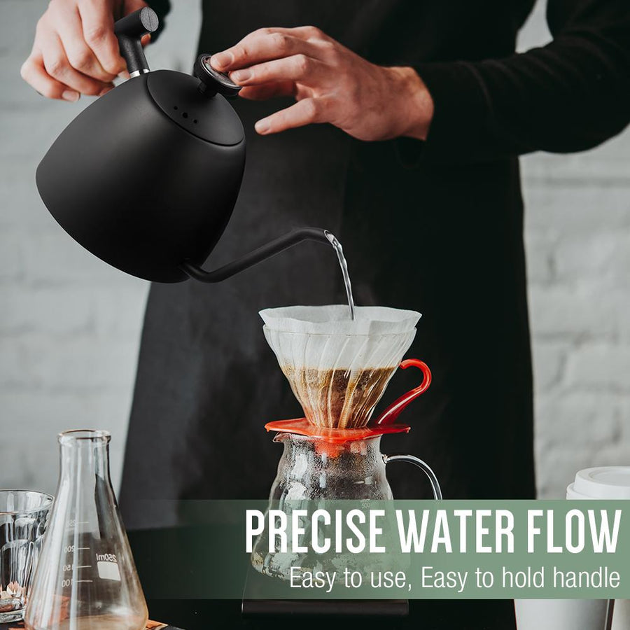 Pour Over Kettle w/ Built-in Thermometer – Lineage