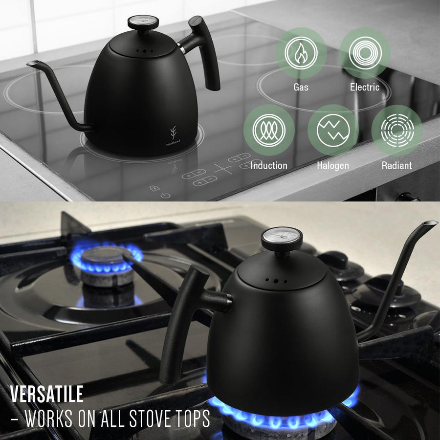 Pour Over Kettle w/ Built-in Thermometer – Lineage