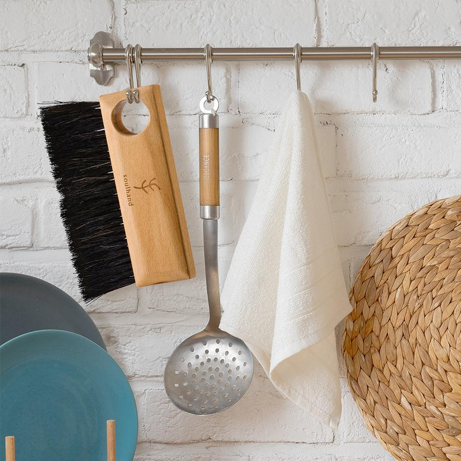 Soulhand Coffee Cleaning Brush Coffee Bar Brush Wooden Handle - soulhand