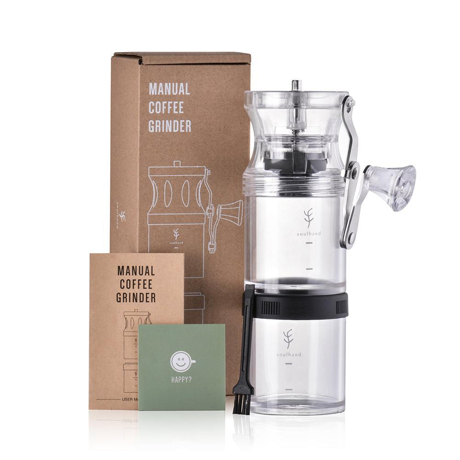 Soulhand All-In-One Portable Coffee Grinder Set, Manual Coffee