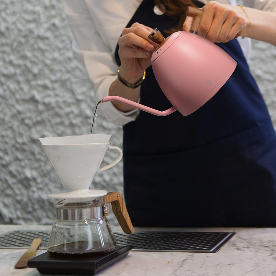 Soulhand Pour Over Coffee Kettle Gooseneck Kettle Pink 51oz/1500ML - soulhand