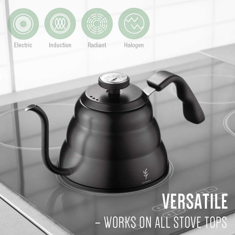 Soulhand Gooseneck Electric Kettle, Stainless Steel Pour Over Kettle/0 –  soulhand