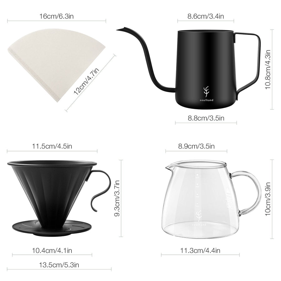 Soulhand Small Pour Over Coffee Kettle 350ml/12oz – soulhand