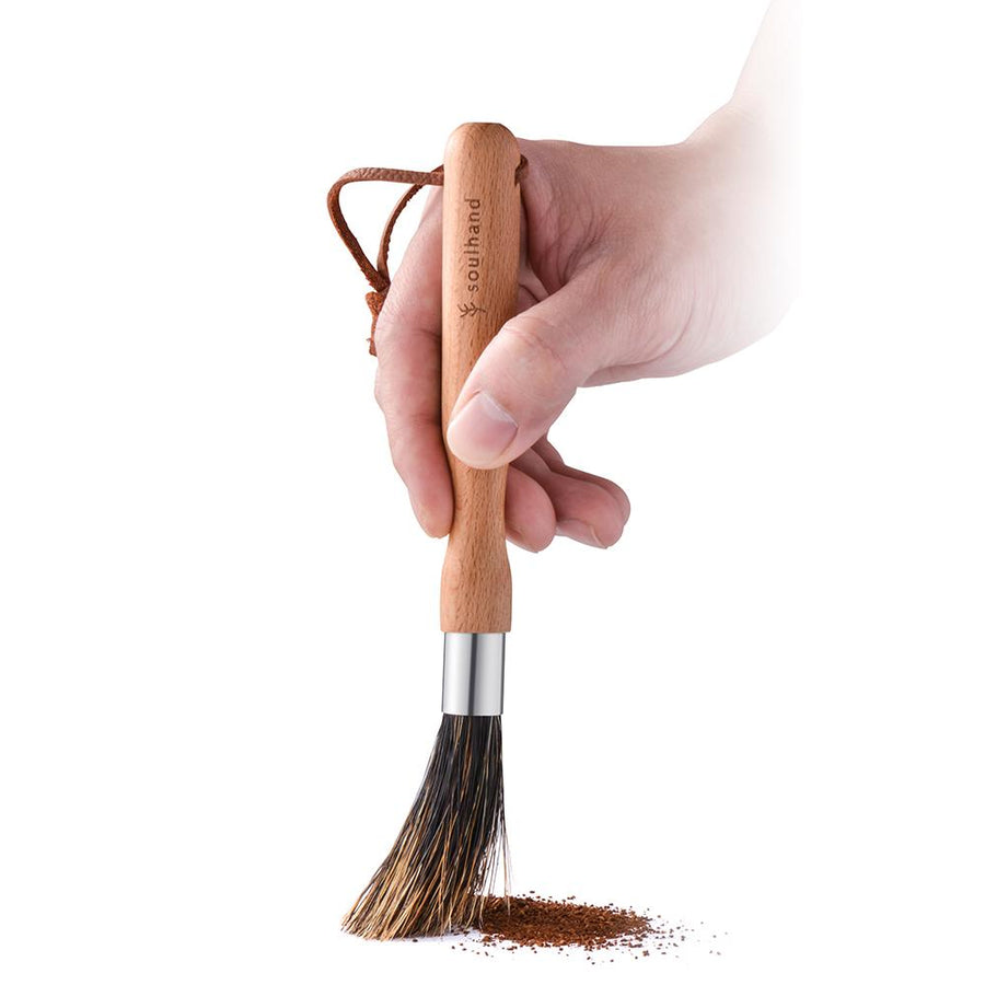 Soulhand Professional Coffee Grinder Brush Wood - soulhand