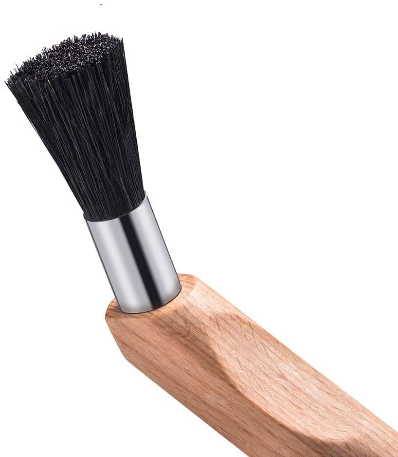 Soulhand Professional Espresso Cleaning Brush Wood Color - soulhand