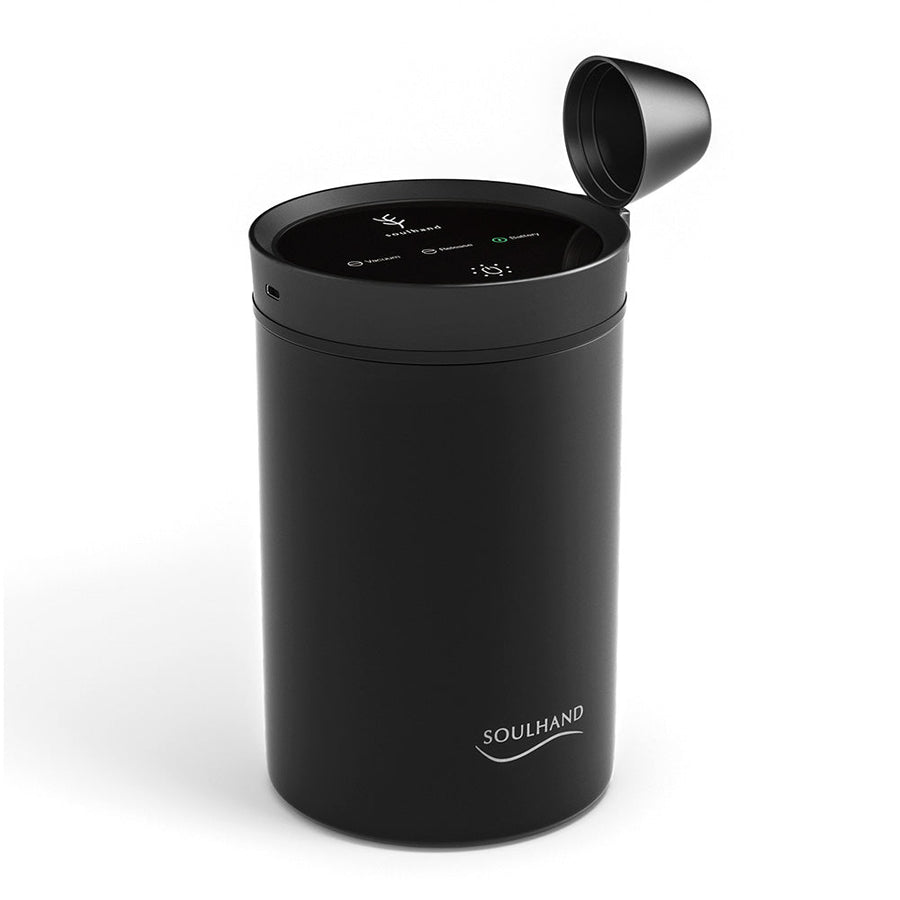 【Upgraded Stainless Steel】Soulhand Vacuum Coffee Canister 1.6L/1.2L