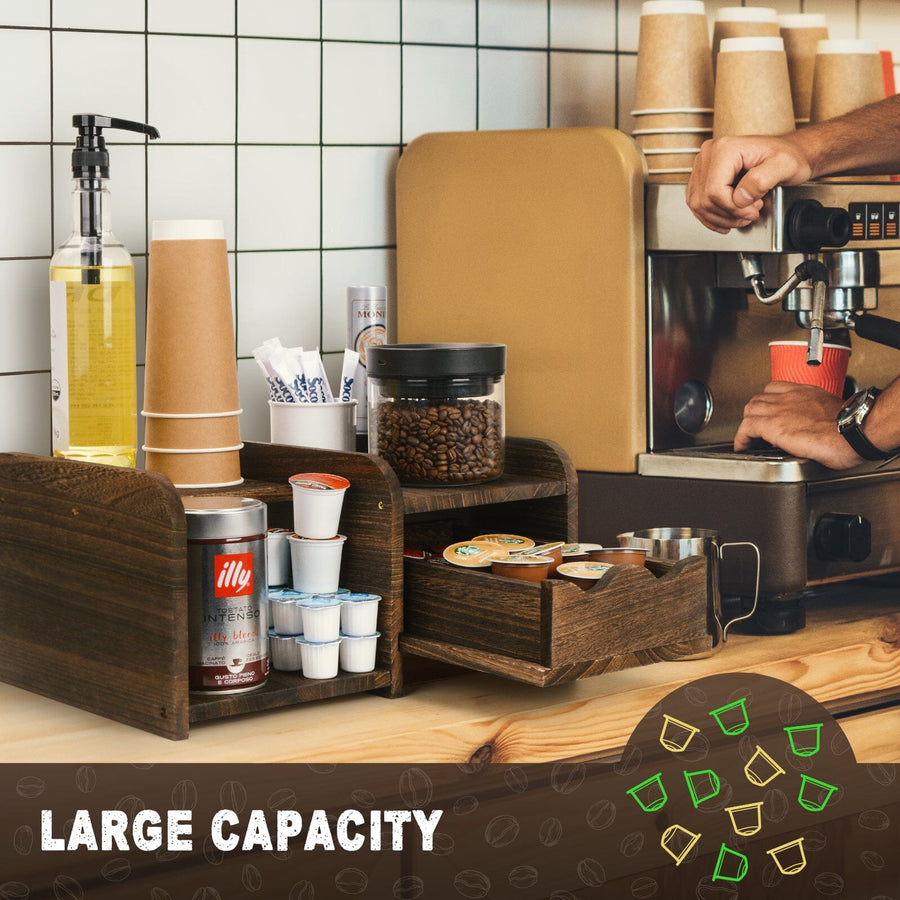 Coffee Bar Organizer, Coffee Station, Coffee Bar Accessories